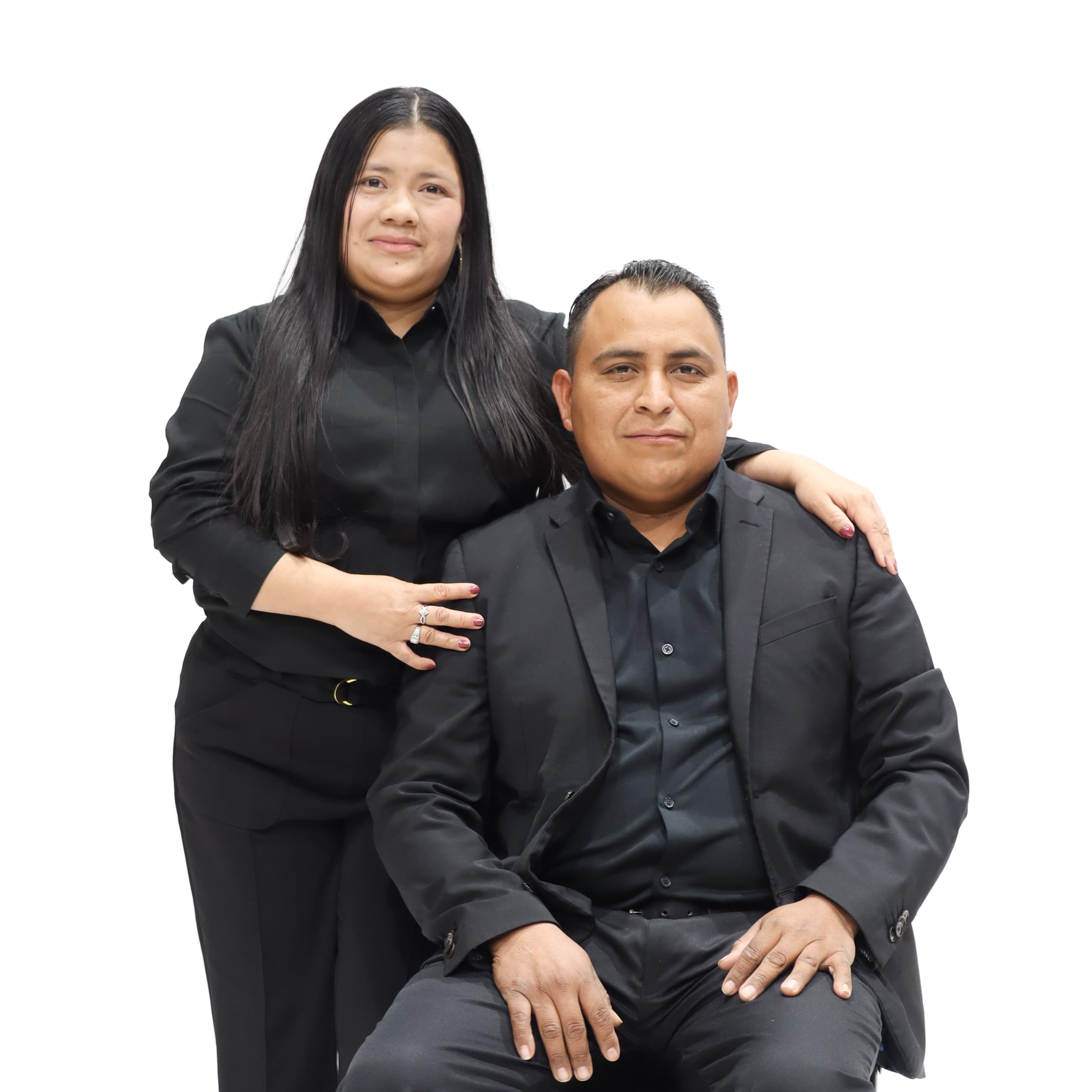 Erick García y Fidelia Juárez